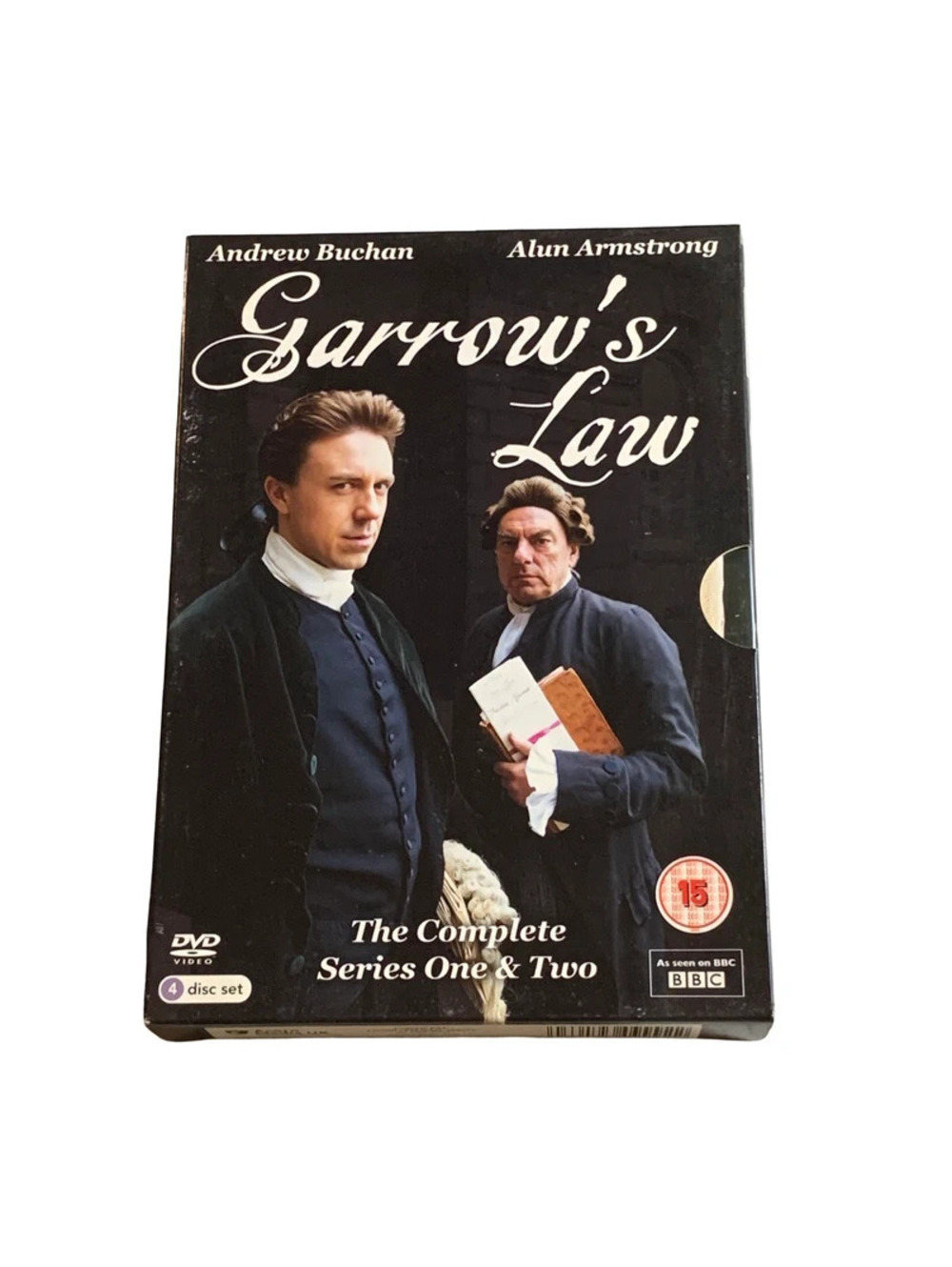 Garrow’s Law Complete Series Seasons 1 & 2 DVD 4-Disc Set Slipcase BBC